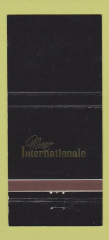 Matchbook Cover - Mario's Internationale Columbus OH 30 Strike
