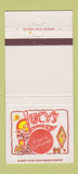 Matchbook Cover - Lucy's Fresno CA Holiday Inn 30 Strike