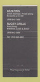 Matchbook Cover - Townsend Hotel Birmingham MI 30 Strike