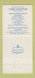 Matchbook Cover - Raffles Hotels Inns 30 Strike