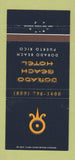 Matchbook Cover - Doral Beach Hotel Doral Beach Puerto Rico 30 Strike