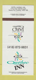 Matchbook Cover - Quebec Inn Sainte Foy QC 30 Strike