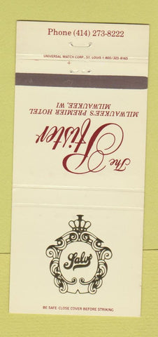 Matchbook Cover - Pfister Hotel Milwaukee WI 30 Strike