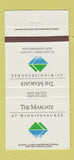 Matchbook Cover - The Margate Laconia NH  Lake Winnipesaukee 30 Strike