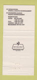 Matchbook Cover - Ireland's Resort Hotel Fort Lauderdale FL 30 Strike