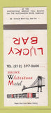Matchbook Cover - Bronx Whitestone Motel New York City NY 30 Strike