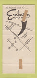 Matchbook Cover - Embassy Motor Hotel Franklin Park IL 30 Strike
