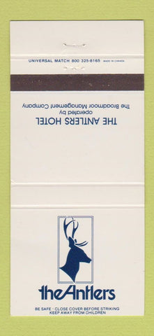 Matchbook Cover - The Antlers Hotel  Colorado Springs 30 Strike