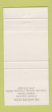 Matchbook Cover - The Antlers Hotel  Colorado Springs 30 Strike