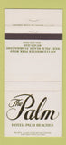 Matchbook Cover - The Palm Hotel Palm Beach FL WEAR 30 Strike