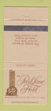 Matchbook Cover - Park Lane Hotel New York City 30 Strike