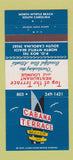 Matchbook Cover - Cabana Terrace Motor Inn North Myrtle Beach SC 30 Strike