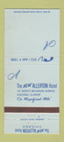 Matchbook Cover - New Allerton Hotel Chicago IL 30 Strike
