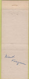 Matchbook Cover - Matchbook Cover Moose Lodge Martinsburg WV