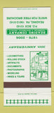 Matchbook Cover - Reading PA Technical Historical Society railroad 30 Strike