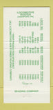 Matchbook Cover - Reading PA Technical Historical Society railroad 30 Strike