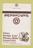 Matchbook Cover - South Central Bell Telephone 40 Strike