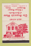 Matchbook Cover - Separate Show Pack Roads Westport CT 40 Strike