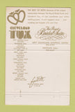 Matchbook Cover - Cleveland Bridal Suite Tuxedo OH 40 Strike