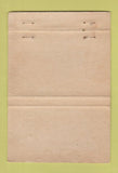 Matchbook Cover - Jewish Bar Mitzvah WEAR 40 Strike