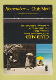 Matchbook Cover - Club Med Toronto ON vacations 40 Strike