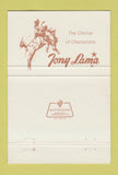 Matchbook Cover - Tony Lama Cowboy Boots Caliente NV 40 Strike