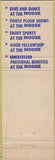 Matchbook Cover - Matchbook Cover Moose Lodge Philadelphia PA wear