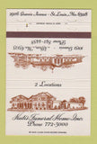 Matchbook Cover - Kuti's Funeral Home St Louis MO Afton 40 Strike