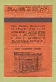 Matchbook Cover - Buck Stove Gloucester Nofolk Suffolk VA WEAR 40 Strike