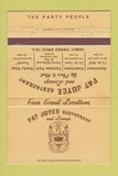 Matchbook Cover - Pat Joyce Restaurant Cleveland OH 40 Strike