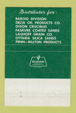 Matchbook Cover - Hoffman Foundry Supply Kleen Kast Cleveland OH 40 Strike