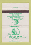Matchbook Cover - Spinnaker Bar Grill Incline Village NV 40 Strike