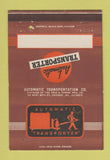 Matchbook Cover - Automatic Transporter Chicago IL lifts pallet 40 Strike
