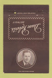Matchbook Cover - Dave Roberts Detroit MI Men's Clothes 40 Strike