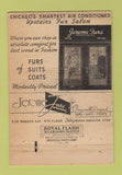 Matchbook Cover - Jerome Furs Chicago IL WEAR 40 Strike