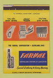 Matchbook Cover - Farval Lubrication Cleveland OH WORN 40 Strike