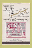 Matchbook Cover - Kingsweave Shirt Shop Clothes Providence RI 40 Strike