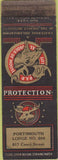 Matchbook Cover - Matchbook Cover Moose Lodge Portsmouth OH WORN