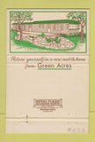 Matchbook Cover Green Acres Mobile Homes Union City Paris Jackson TN? 40 Strike