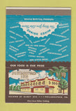 Matchbook Cover - Schwarzwald Inn Philadelphia PA 40 Strike