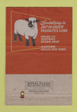 Matchbook Cover - John Tusquellas Meats Los Angeles CA 40 Strike