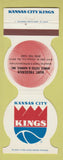 Matchbook Cover - Kansas City Kings Basketball Burt Frederick 1982