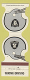 Matchbook Cover - Oakland Raiders Football 1982 Habenicht Glass San Francisco