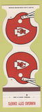 Matchbook Cover - Kansas City Chiefs Football 1982 Burt Frederick Himes