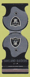 Matchbook Cover - Oakland Raiders Football 1973 Schedule Toyota WEAR