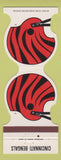 Matchbook Cover - Cincinnati Bengals Football 1982 Reading Supplies OH