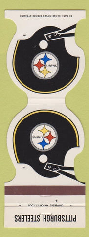 Matchbook Cover - Pittsburgh Steelers Football 1982 Allegheny Bank PA