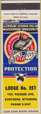 Matchbook Cover - Matchbook Cover Moose Lodge Cheyenne WY