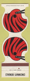 Matchbook Cover - Cincinnati Bengals Football 1982 Kemba Credit Union #2