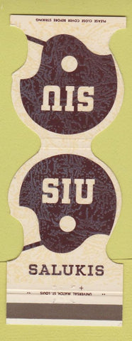 Matchbook Cover - SIU Salukis Carbondale IL 1973 Football Schedule